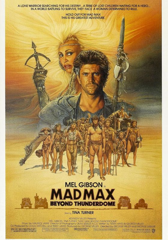 Mad Max 3 Beyond Thunderdome                แมดแม็กซ์ 3: โดมบันลือโลก                1985